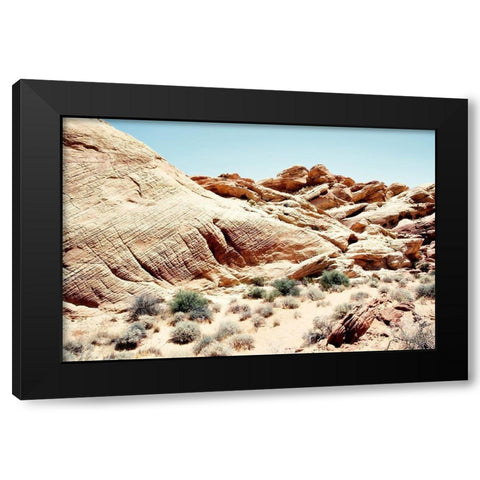 Western Views II Black Modern Wood Framed Art Print by ODell, Debbie