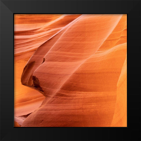 Petrified Sand Mountain II Black Modern Wood Framed Art Print by O Dell, Debbie