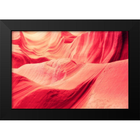 Solemn Movements II Black Modern Wood Framed Art Print by ODell, Debbie