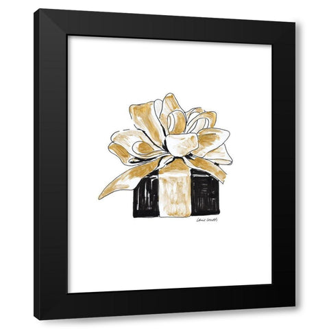 Gift Wrapped II Black Modern Wood Framed Art Print with Double Matting by Loreth, Lanie