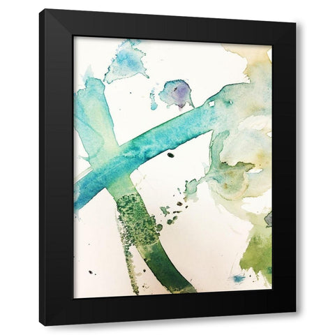 Childs Play I Black Modern Wood Framed Art Print with Double Matting by Bryant, Susan
