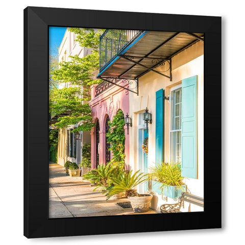 Southern Charm Black Modern Wood Framed Art Print with Double Matting by Bill Carson Photography