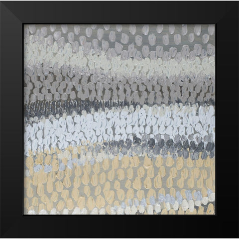 Modern Harvest Abstract I Black Modern Wood Framed Art Print by Loreth, Lanie