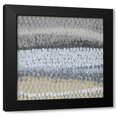 Modern Harvest Abstract II Black Modern Wood Framed Art Print by Loreth, Lanie