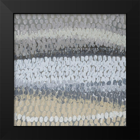 Modern Harvest Abstract II Black Modern Wood Framed Art Print by Loreth, Lanie