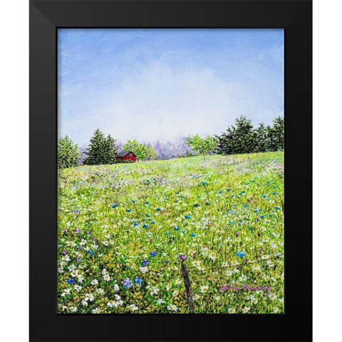 Rise and Shine Black Modern Wood Framed Art Print by Redding, James