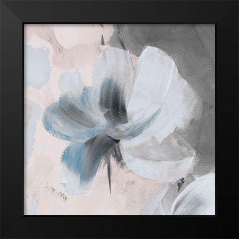 Softly Awakened Muted I Black Modern Wood Framed Art Print by Loreth, Lanie
