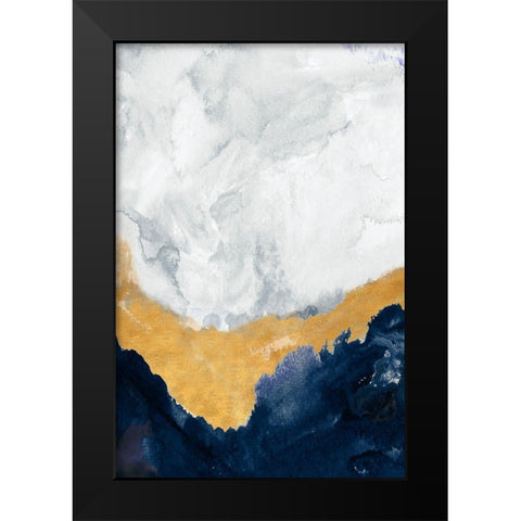 The Study Below Black Modern Wood Framed Art Print by Danelle, B.