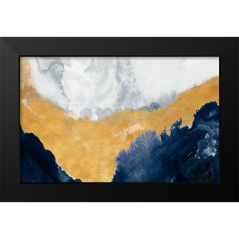 The Study Below Black Modern Wood Framed Art Print by Danelle, B.