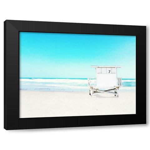 On the Coast Black Modern Wood Framed Art Print with Double Matting by Wilson, Kali