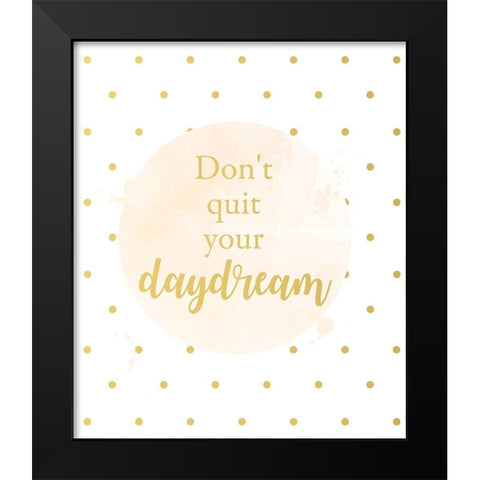 Daydream Black Modern Wood Framed Art Print by Quach, Anna