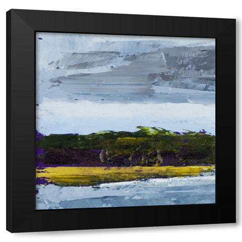 Overcast Days in Town I Black Modern Wood Framed Art Print by Green, Jenny