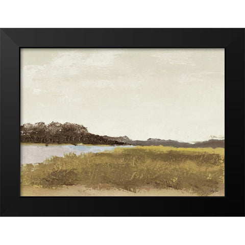 Midland Black Modern Wood Framed Art Print by Green, Jenny