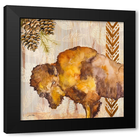 Nature Trails III Black Modern Wood Framed Art Print with Double Matting by Ritter, Gina