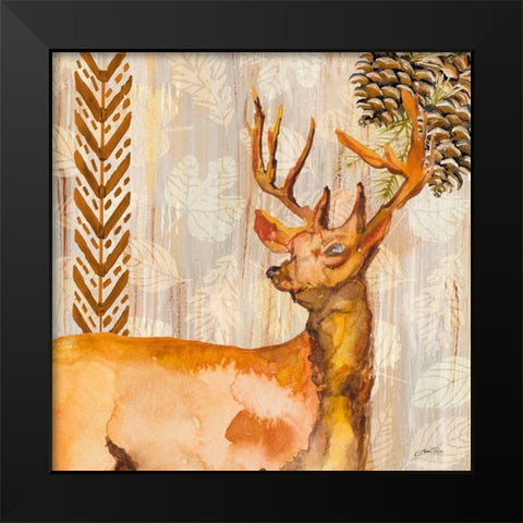 Nature Trails I Black Modern Wood Framed Art Print by Ritter, Gina