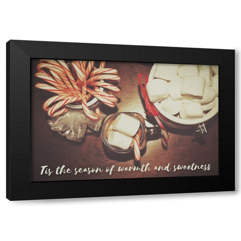 Season of Warmth and Sweetness Black Modern Wood Framed Art Print with Double Matting by Wilson, Kali