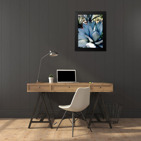 Giant Succulent II Black Modern Wood Framed Art Print by Wilson, Kali