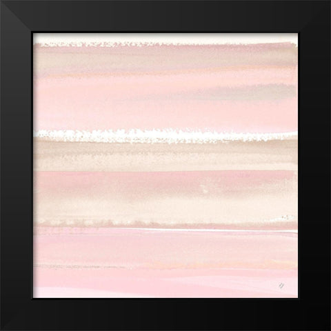 Blush Pasture I Black Modern Wood Framed Art Print by Loreth, Lanie