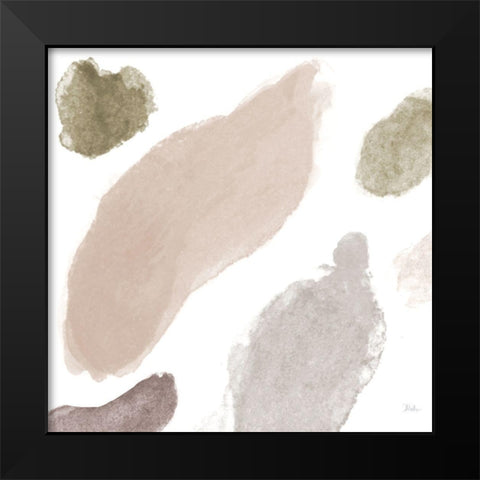 Appaloosa Abstract I Black Modern Wood Framed Art Print by Pinto, Patricia