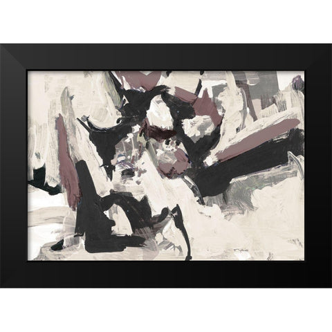 Dark Remembrance I Black Modern Wood Framed Art Print by Slivka, Jane