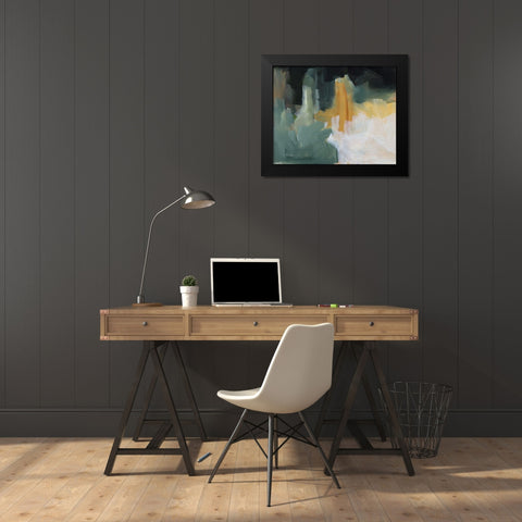 Remembrance II Black Modern Wood Framed Art Print by Slivka, Jane
