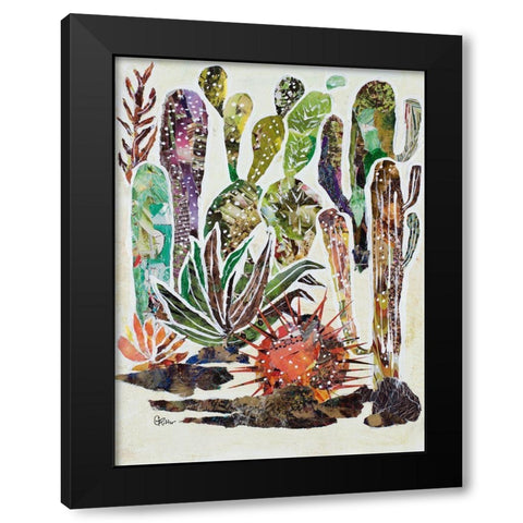 Desert Garden II Black Modern Wood Framed Art Print with Double Matting by Ritter, Gina