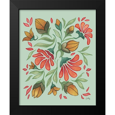 Spring and Floral IV Black Modern Wood Framed Art Print by Medley, Elizabeth