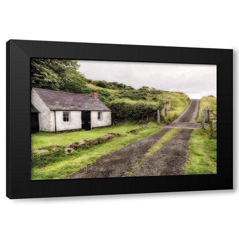 Countryside Black Modern Wood Framed Art Print by Amos, Andy