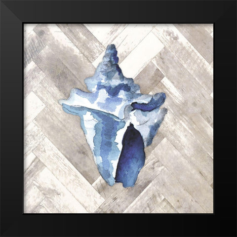 Modern Coastal I Black Modern Wood Framed Art Print by Loreth, Lanie