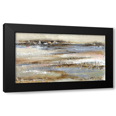 In the Distance Black Modern Wood Framed Art Print with Double Matting by Pinto, Patricia
