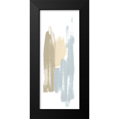 Soft Abstract Panel I Black Modern Wood Framed Art Print by Bryant, Susan