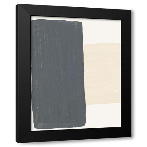 Mindful Neutrals I Black Modern Wood Framed Art Print with Double Matting by Bryant, Susan