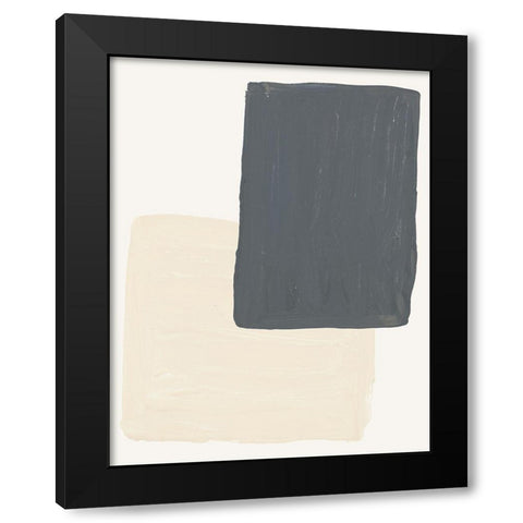 Mindful Neutrals II Black Modern Wood Framed Art Print by Bryant, Susan
