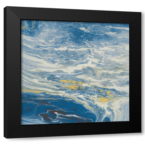 Cool Oasis Black Modern Wood Framed Art Print by Gonzalez, Roberto