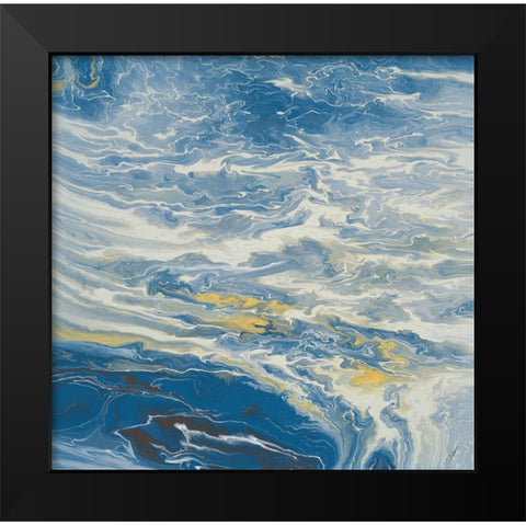 Cool Oasis Black Modern Wood Framed Art Print by Gonzalez, Roberto