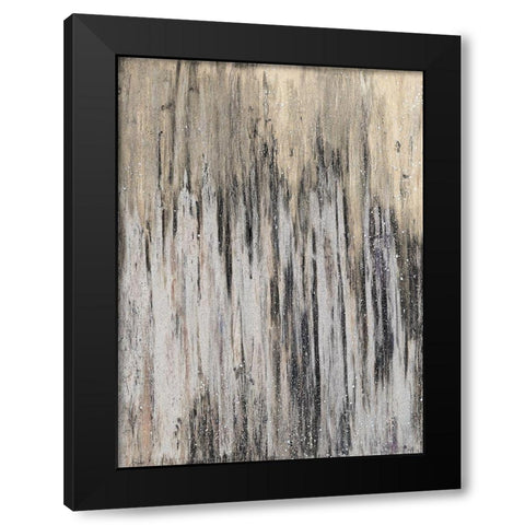 Downtown Blizzard I Black Modern Wood Framed Art Print with Double Matting by Gonzalez, Roberto