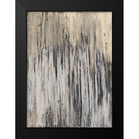 Downtown Blizzard I Black Modern Wood Framed Art Print by Gonzalez, Roberto