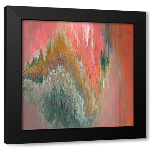 Waters Edge Black Modern Wood Framed Art Print by Gonzalez, Roberto