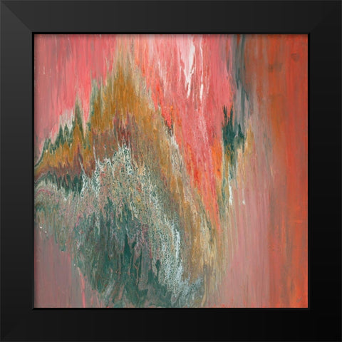 Waters Edge Black Modern Wood Framed Art Print by Gonzalez, Roberto