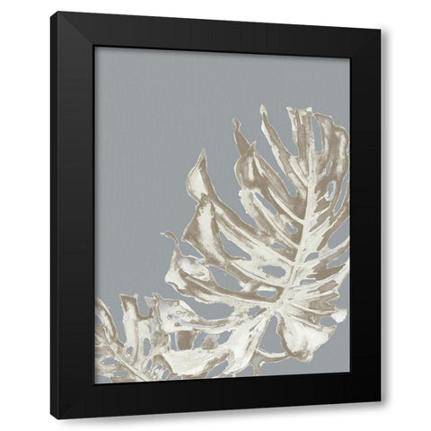La Naturaleza on Gray I Black Modern Wood Framed Art Print by Pinto, Patricia