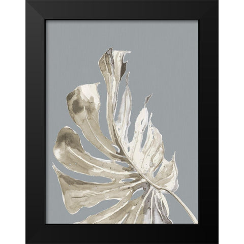 La Naturaleza on Gray II Black Modern Wood Framed Art Print by Pinto, Patricia