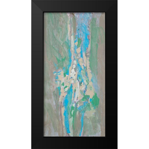 Neutral Tierra I Black Modern Wood Framed Art Print by Pattinian, Merri