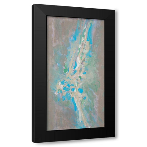 Neutral Tierra II Black Modern Wood Framed Art Print with Double Matting by Pattinian, Merri