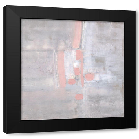 Cloudy Mist II Black Modern Wood Framed Art Print by Pattinian, Merri