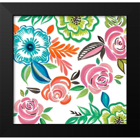 The Day is Yours I Black Modern Wood Framed Art Print by Del Sol, Ani