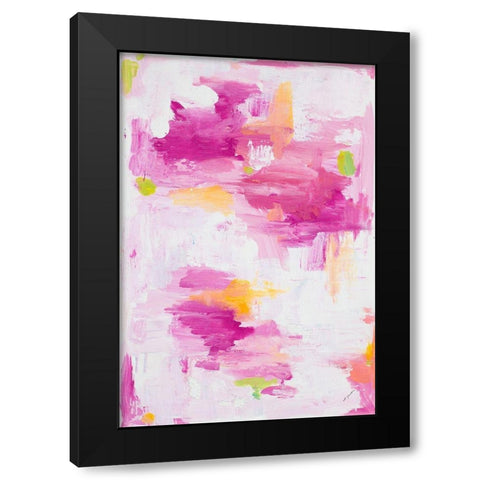 Urban Blush I Black Modern Wood Framed Art Print by Hewitt, L.