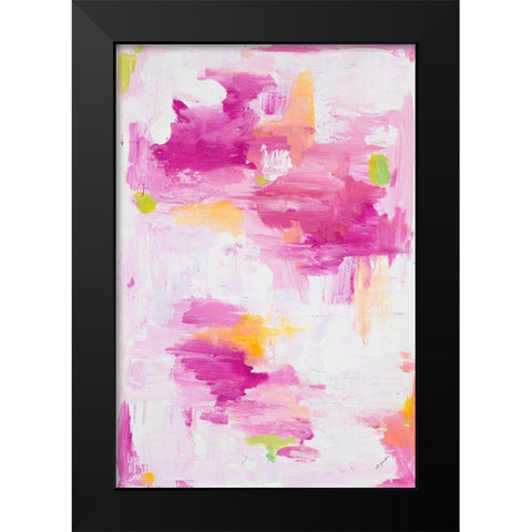 Urban Blush I Black Modern Wood Framed Art Print by Hewitt, L.