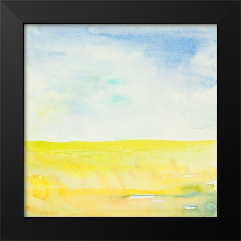 As Far As The Sky Can See I Black Modern Wood Framed Art Print by Loreth, Lanie