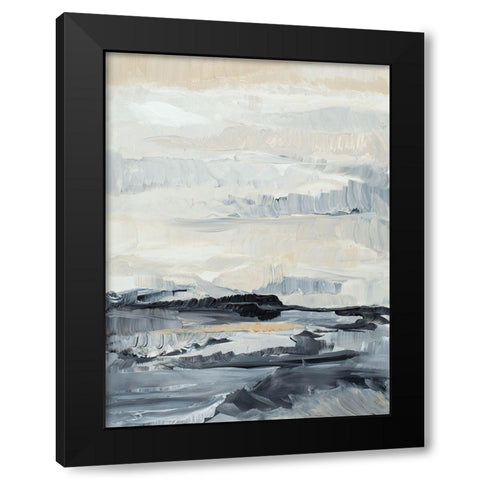 Freedom Of The Sea Black Modern Wood Framed Art Print by Loreth, Lanie