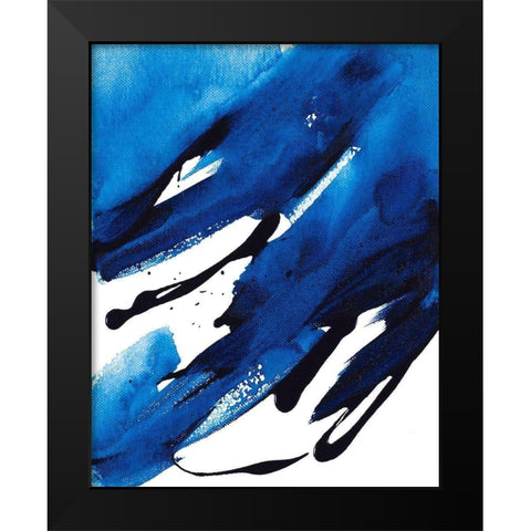 No Time Like the Present II Black Modern Wood Framed Art Print by Loreth, Lanie